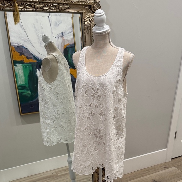 H&M Dresses & Skirts - H&M White Lace Mini Dress